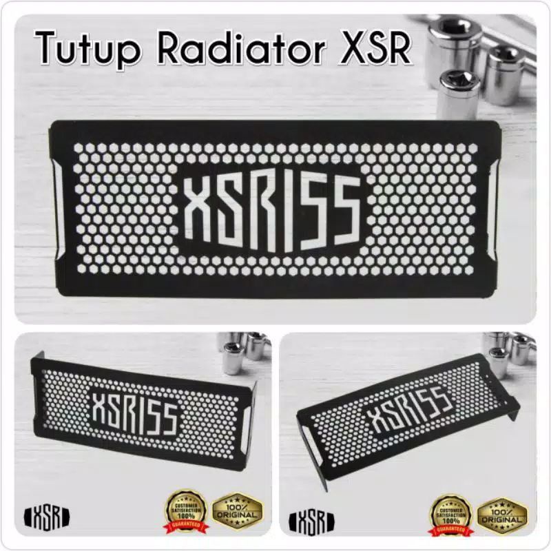 COVER RADIATOR XSR/ TUTUP RADIATOR XSR 155 ALUMINUM CNC