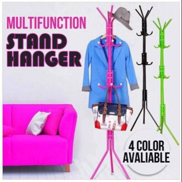  Gantungan  Berdiri  Stand Hanger Hanger Gantungan  Baju  Tas 