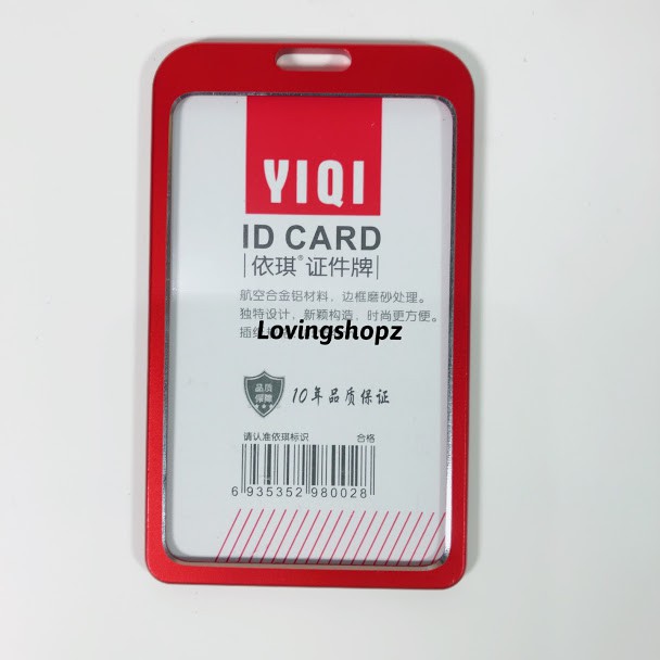 

Id Card Aluminium Warna Warni