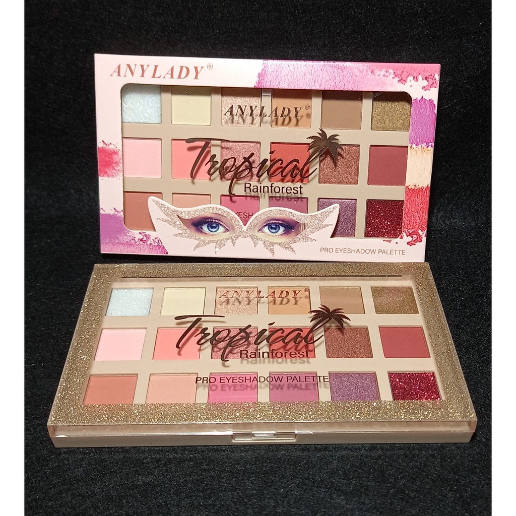 PROMO!!!EYESHADOW ANYLADY PALETTE TROPICAL NO.781/JUST KEEP GOING NO.781B