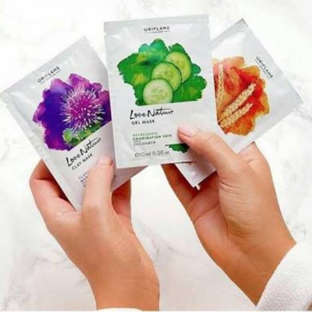 Oriflame masker mask love nature