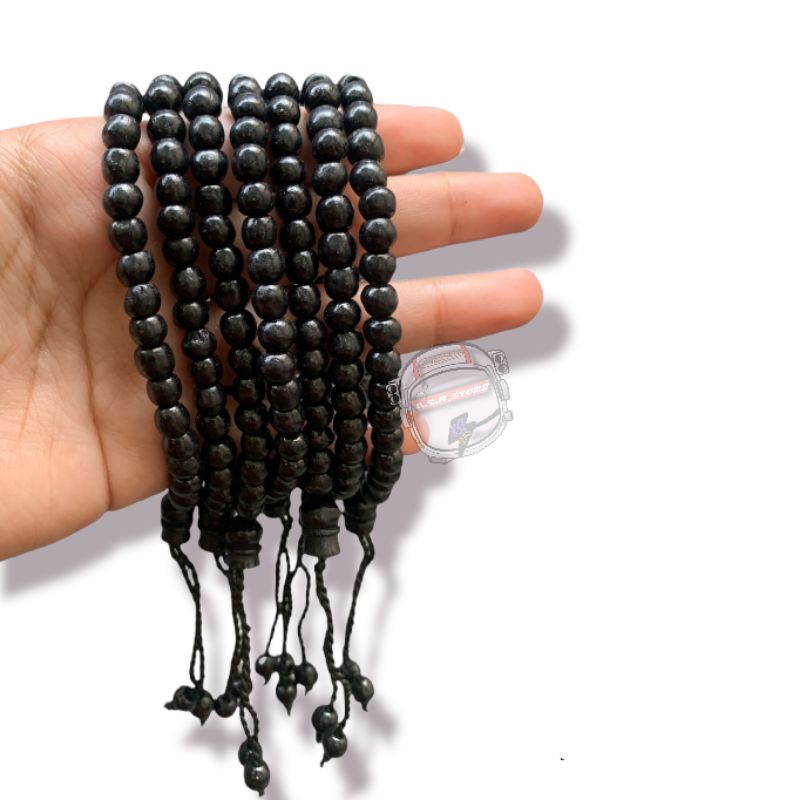 Gelang Tasbih Kokka Ethnik Bahan Manik Kayu 33 Butir / Gelang Tasbih Sovenir / Tasbih 33 Butir