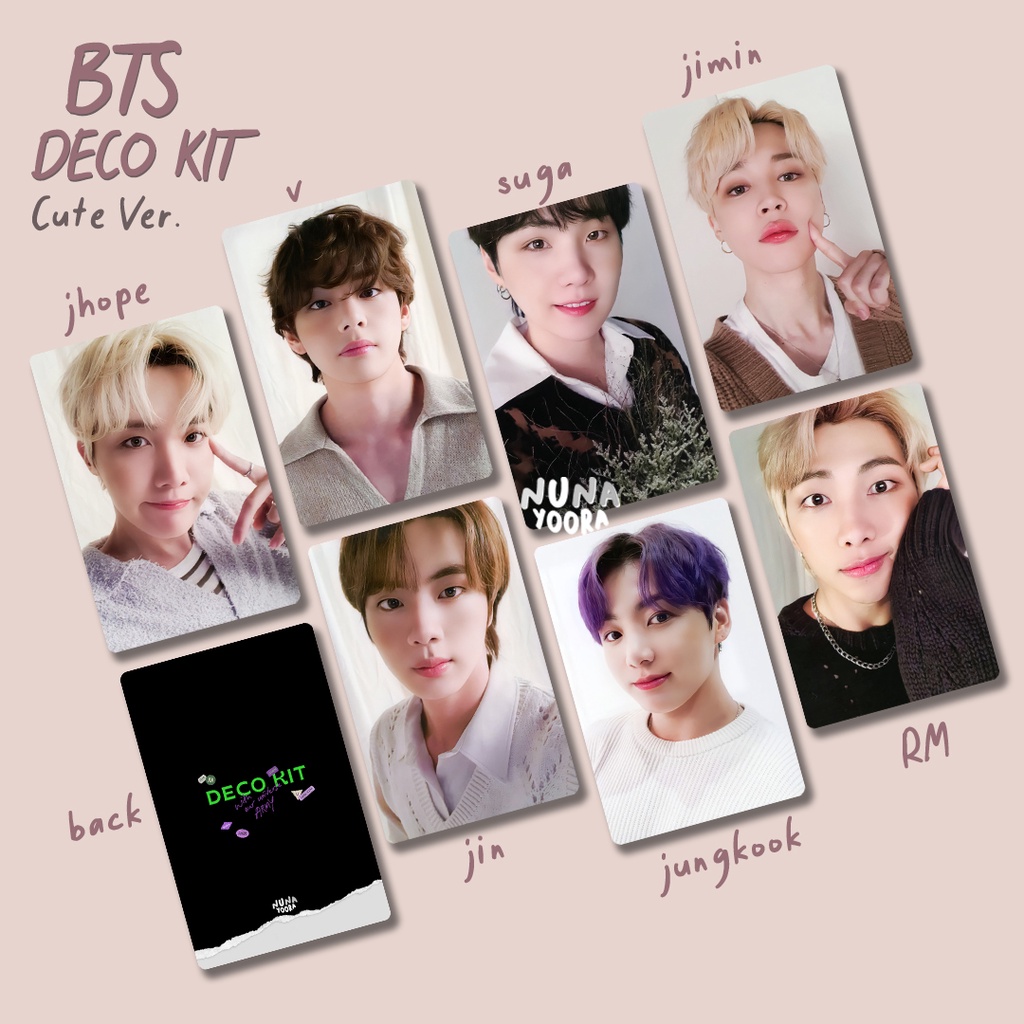 BTS DECO KIT 2022 PHOTOCARD