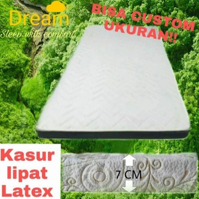 KASUR LIPAT LATEX /KASUR TRAVELING 100X200X7CM DREAM CVGHB6456