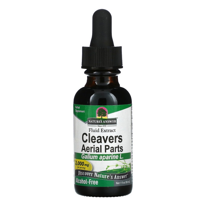 Nature's Answer Cleavers Aerial Parts Fluid Extract 2000 mg 30 ml