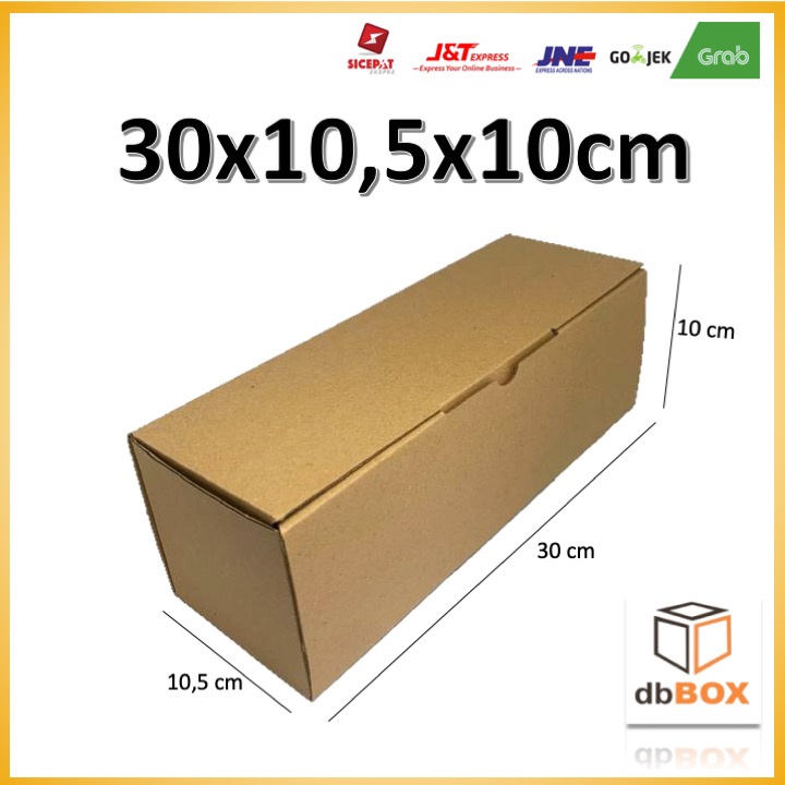 

Kardus 30x10,5x10 cm | Box Die Cut & Easy Usage | Box Kue & Roll Cake