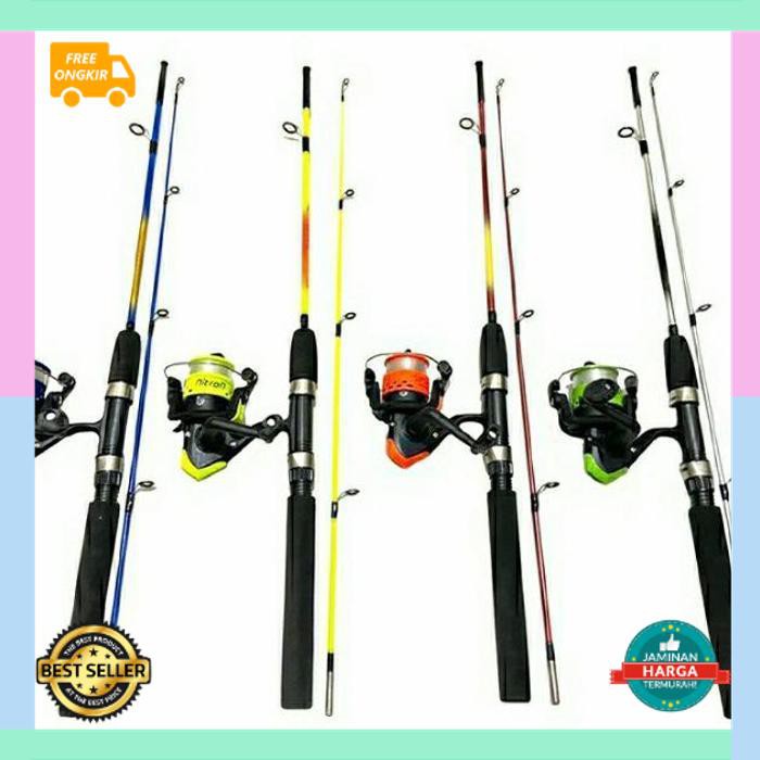 Gratis COD satu set alat pancing sambung Ready Stok