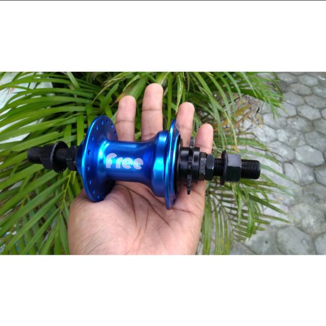 Hub bmx merk free 9t full Bering as besar 14 mm