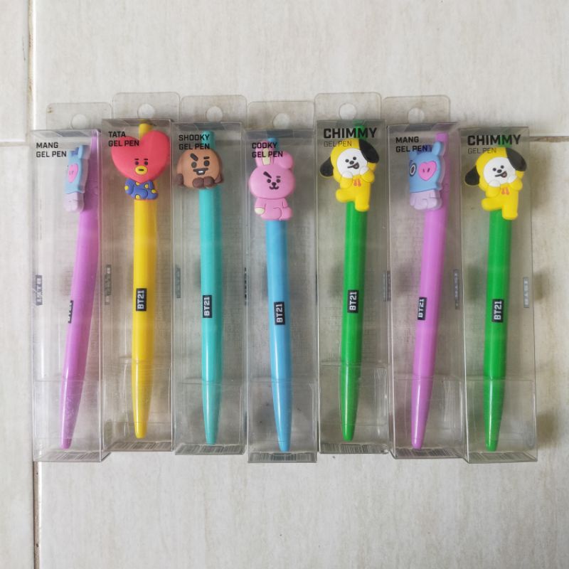 

BT21 - GEL PEN STATIONERY BT21 BOLLPOINT BTS