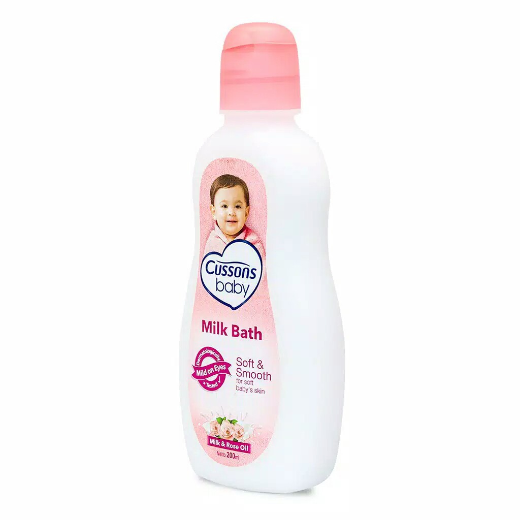 CUSSONS BABY MILK BATH SOFT &amp; SMOOTH 200ML