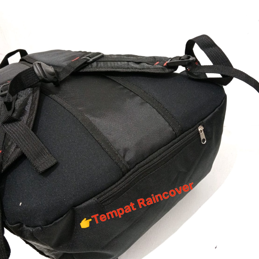 Tas Ransel Tas Pria Ransel Outdoor Adventure 25 L free Raincover Tas Punggung Backpack Tas Ransel Pria