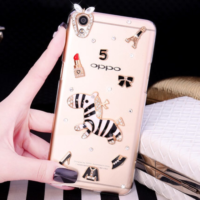 Bling Case  Zebra Set Case Oppo F5 Samsung note 8 Case Ip X made by order all type