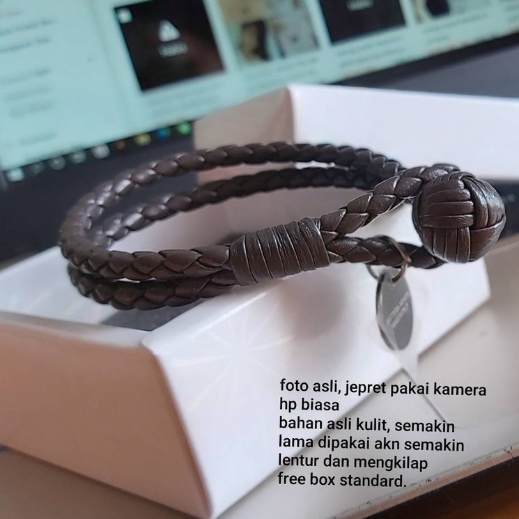 GELANG KULIT PRIA PREMIUM QUALITY