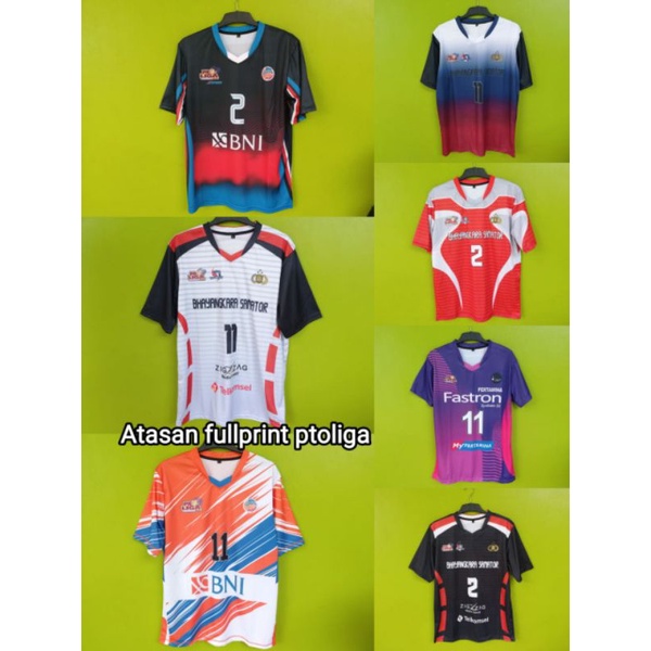 KAOS FULL PRINTING CLUB PROLIGA TERBARU