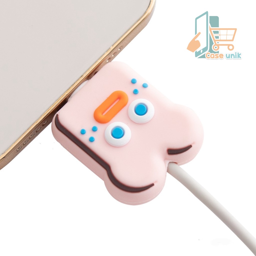 FOOD CABLE BITE PELINDUNG UJUNG KABEL CABLE SAVER CABLE PROTECTOR KARAKTER MAKANAN CS3929