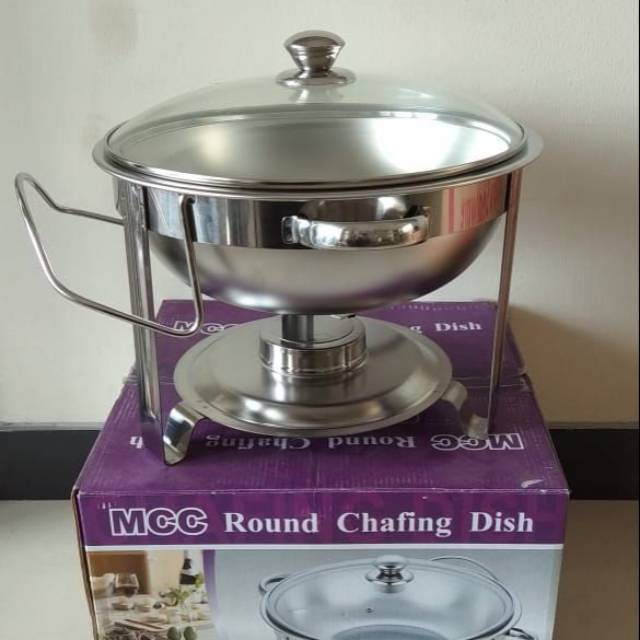 MCC Round Chafing Dish / Alat Saji