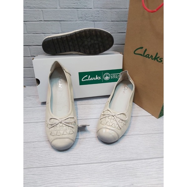 Clarks Shoes 739 100% kulit sapi asli