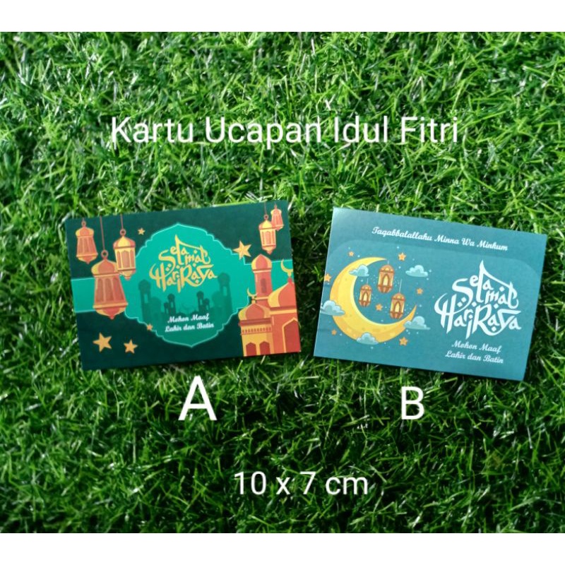 

READY SIAP KIRIM KARTU UCAPAN IDUL FITRI 10x7 cm (PER PCS)