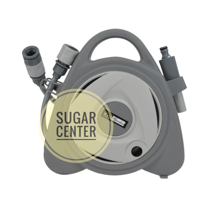 Kris Garden Selang Air 10 Meter Dengan Penggulung/Selang Taman 10 Meter/Selang Air 10 Meter