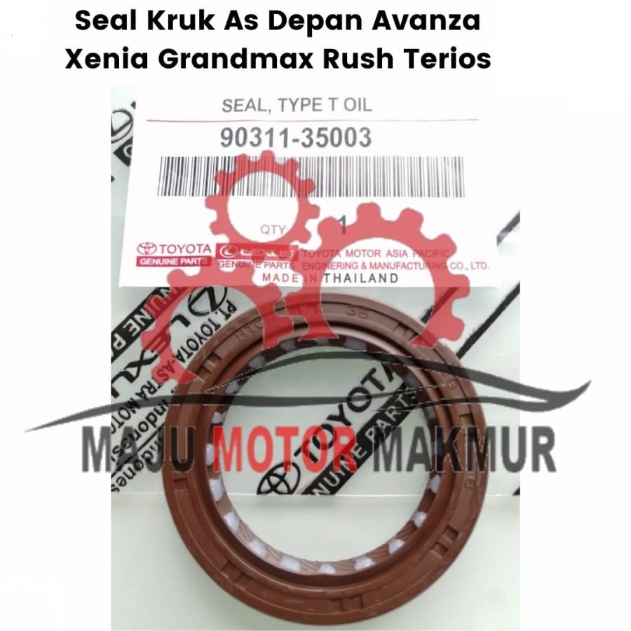 OIL SEAL CRANKSHAFT FRONT SEAL KRUK AS SIL KER AS DEPAN AVANZA XENIA GRANDMAX RUSH TERIOS JAPAN 9031