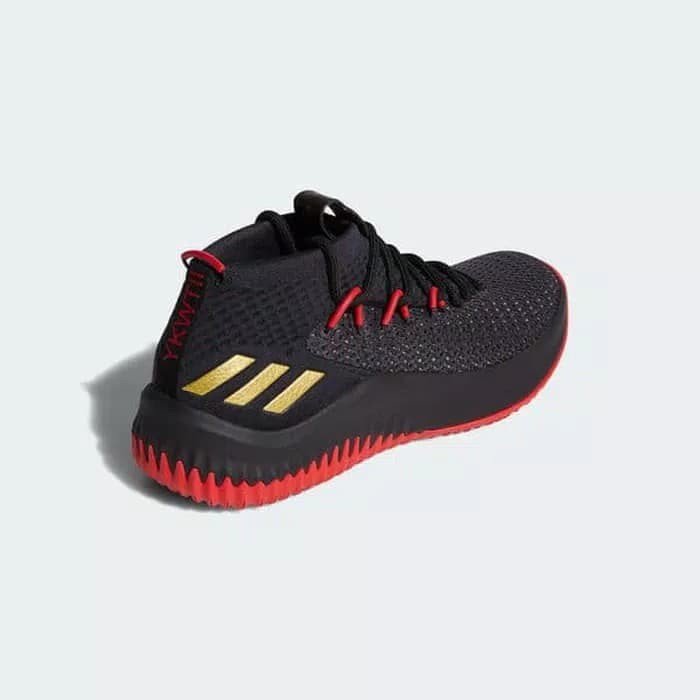PROMO - SEPATU BASKET ADIDAS DAME 4 BLACK