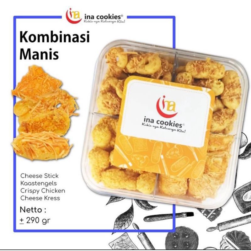 

Ina cookies-kombinasi asin