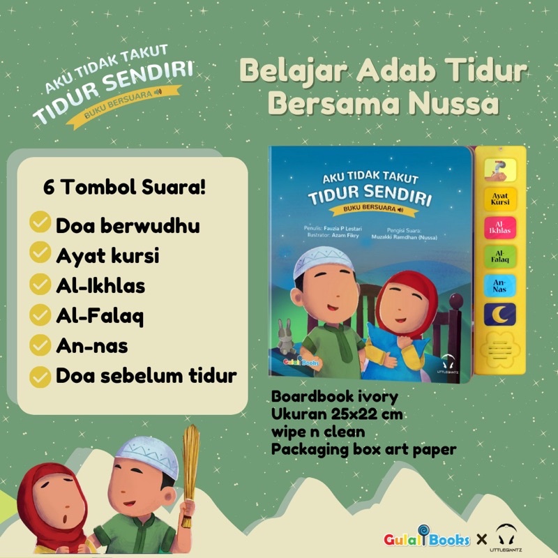 Aku Tidak Takut Tidur Sendiri