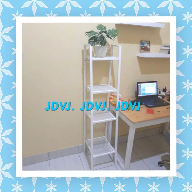 1. Lerb Rak Besi  35 X 35 X 148, Rak Murah Keren,rak Serbaguna,rak Buku,rak Dekorasi