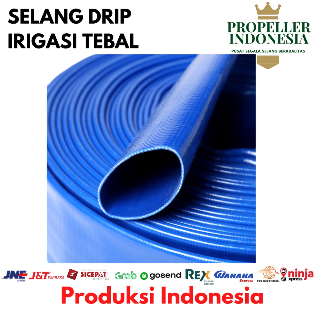 Selang Drip 50 Meter Selang Irigasi Tebal Selang Sawah Hidroponik