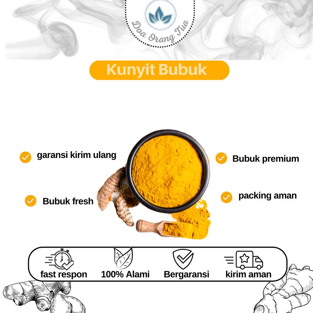 

KUNYIT BUBUK PREMIUM TURMERIC POWDER 250 gr