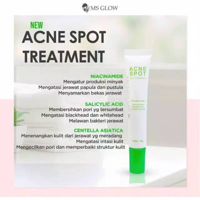 ACNE SPOT MS GLOW ( PENGGANTI SALEP ACNE )