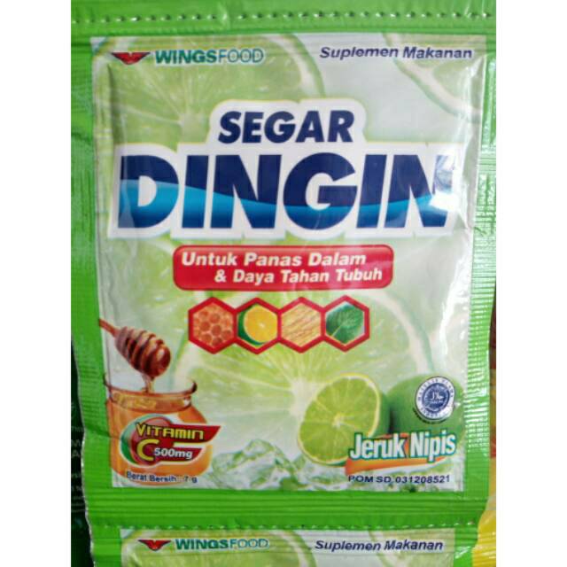 

Segar dingin sachet