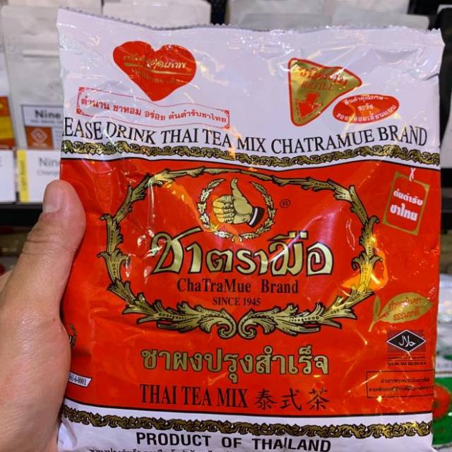 

REPACK CHATRAMUE THAI TEA GREENTEA MIX ORIGINAL THAILAND