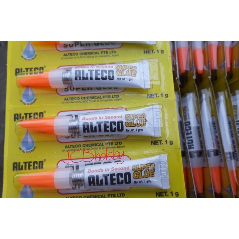 Lem Super Glue ALTECO 1g ASLI ORIGINAL