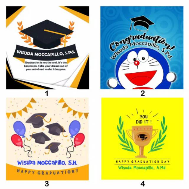 Hadiah Wisuda Unik Kado Wisuda Wall Decor 30x30 Custom Hadiah Wisuda Custom Kado Unik