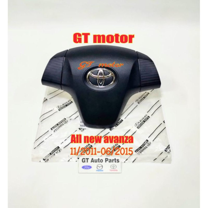 Cover Air Bag Steer Stir Tutup Airbag Kanan Supir All New Avanza Type G 2012-2015