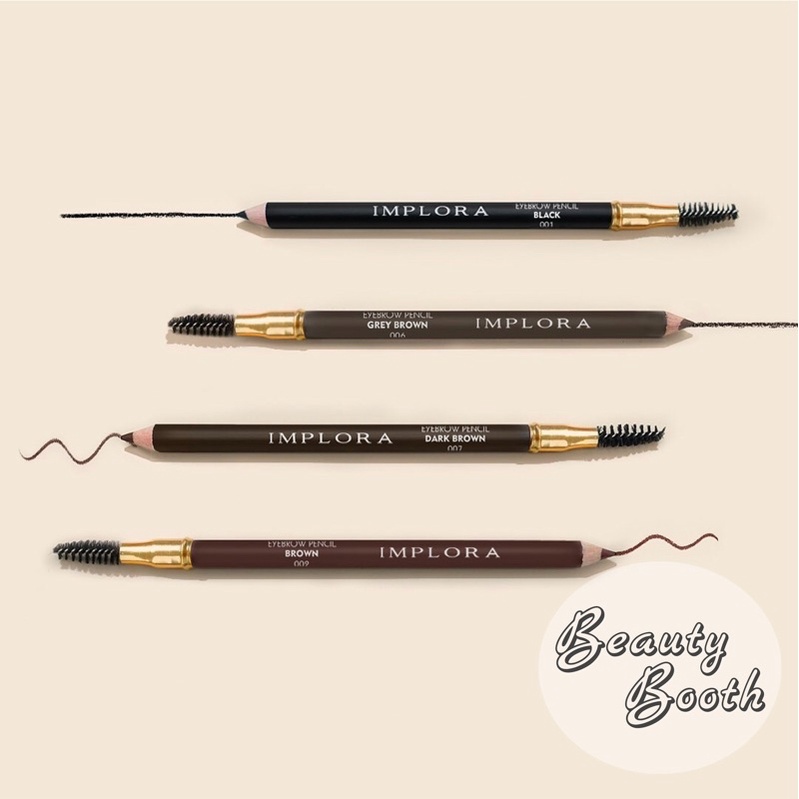 IMPLORA Eye Brow Pencil | Soft Brow Pensil Alis