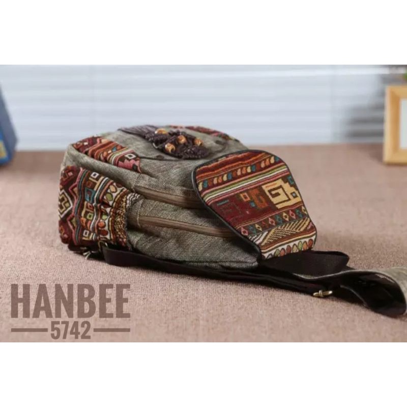 WOMEN  BAG, HANDMADE, TAS WANITA IMPORT, WAIST BAG, BOHEMIAN, TAS ETNIK, BACKPACK