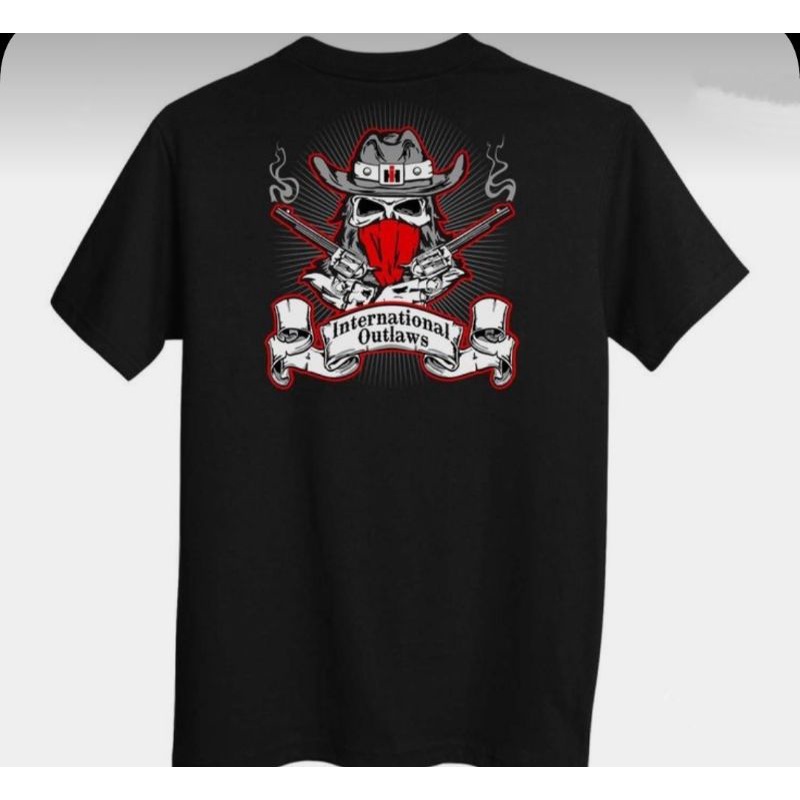 baju katun combed30s baju koboi pistol baju murah