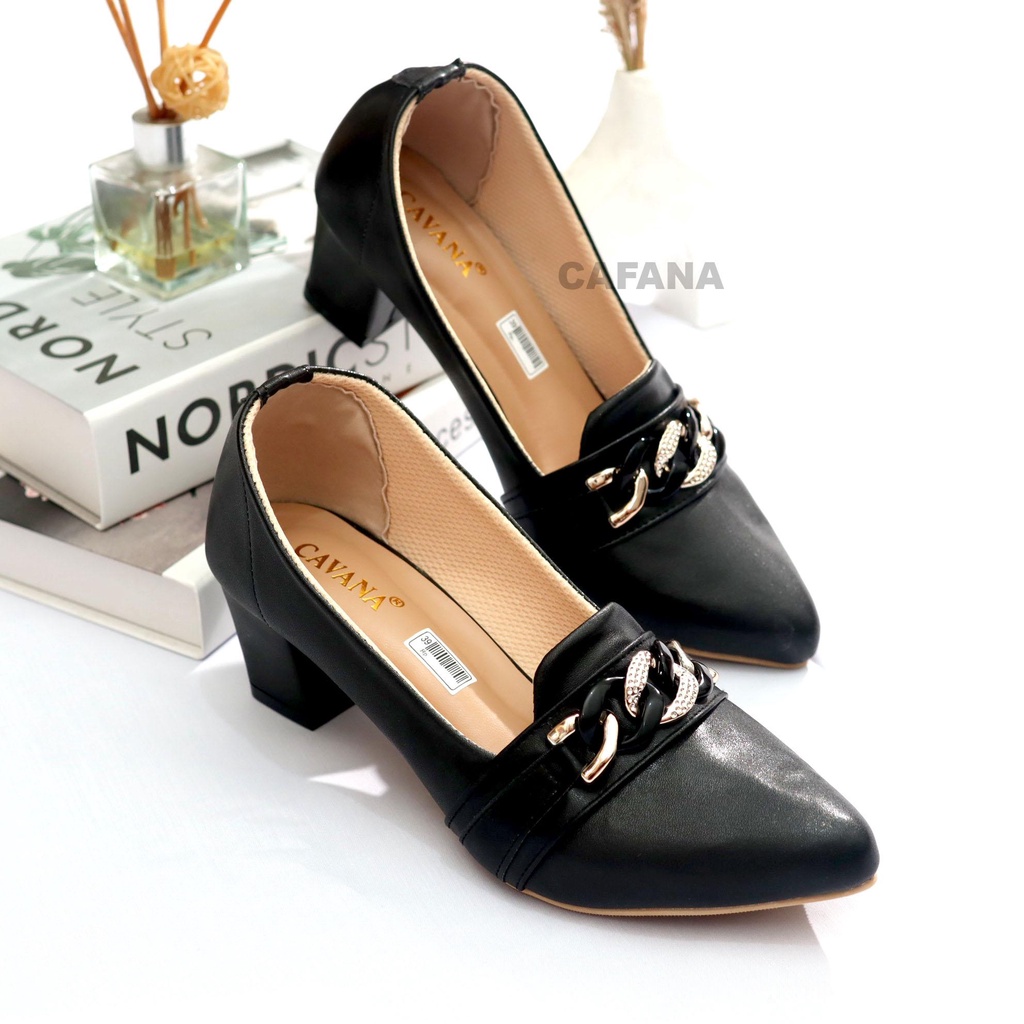 Sepatu Heels Pantofel Wanita Indira SDH269