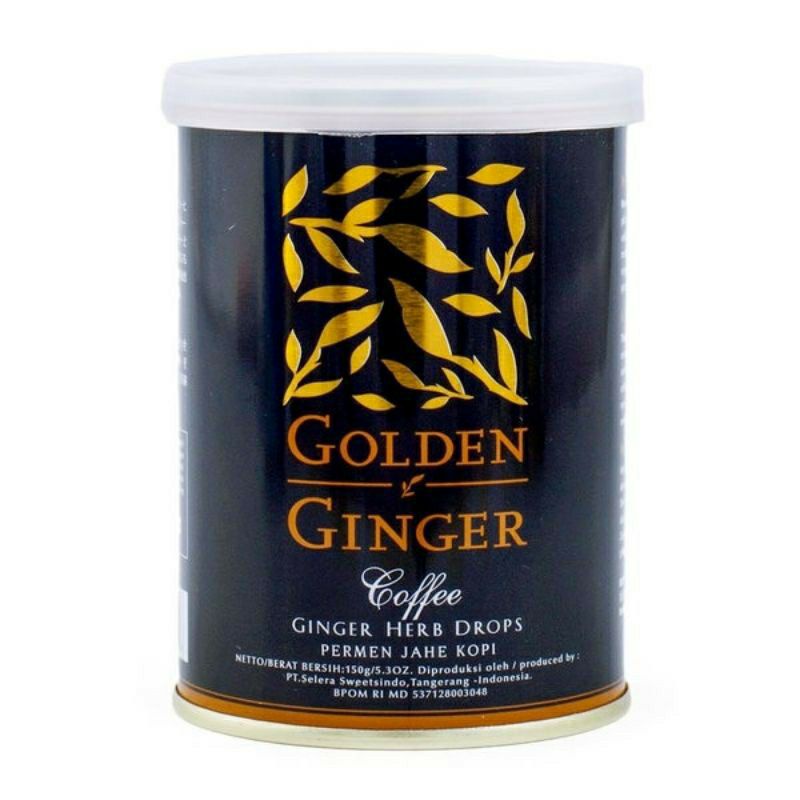 

Permen Jahe Herbal GOLDEN GINGER Coffee 150gr READY