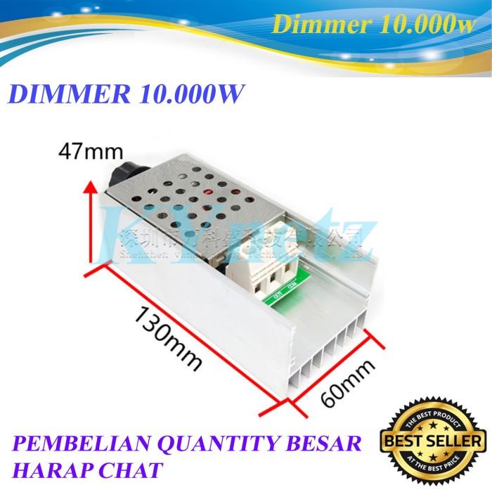 Pengatur Dimmer Scr 10000W Speed Controller 220V Ac Dimer
