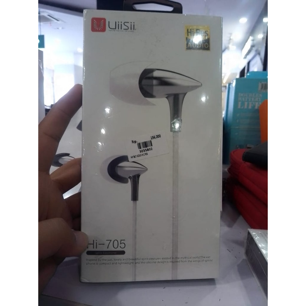 UiiSii Hi-705 Single Driver Lightweight Hi-Res In-ear Earphones l