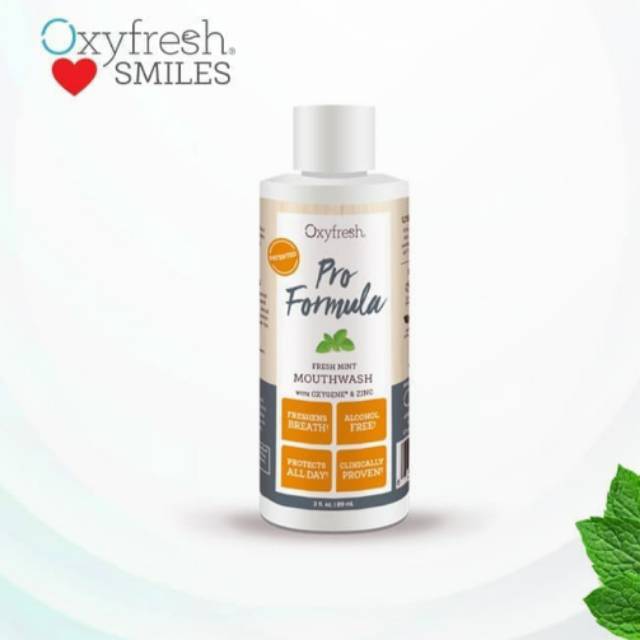 Oxyfresh Mouthrinse Kumur MINT 89ml / /Oxyfresh Mouthwash Kumur Lemon 89ml