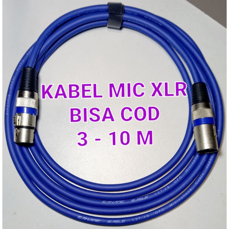 Kabel Mic xlr female To xlr male