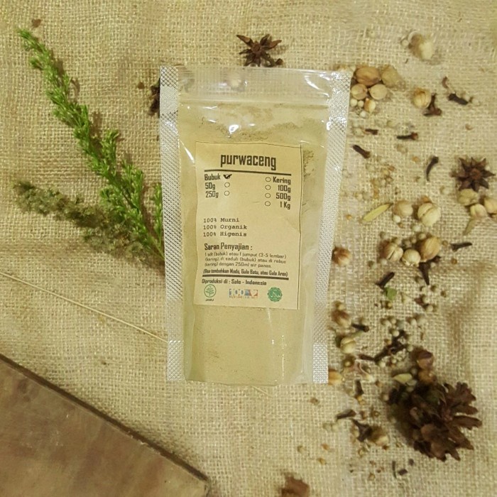 

PURWOCENG BUBUK 1 KG - Pimpinella Pruatjan - MURNI