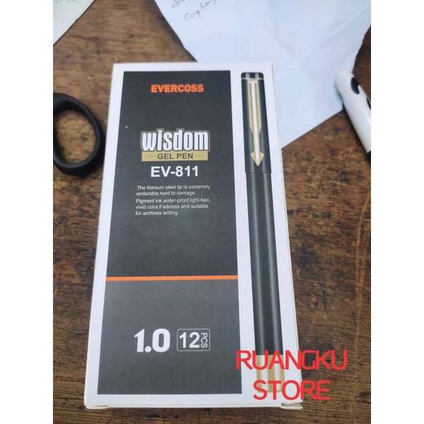 

Ballpoint Evercoss EV-811 Wisdom / Pulpen Evercoss EV-811 Boxy Wisdom