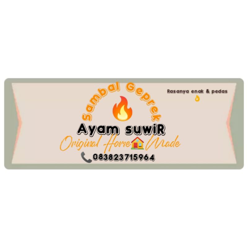 

AyamSuwirSambalGeprekCupBesar