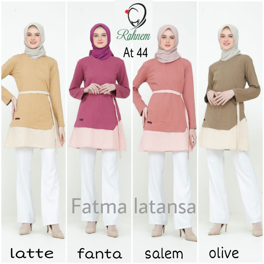 atasan dewasa / rahnem at 44 / tunik wanita / baju muslim / baju dewasa / atasan muslim