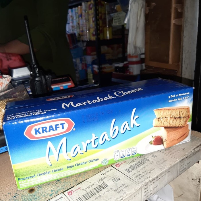 

Keju- Kraft Martabak Keju Cheddar 2Kg -Keju.